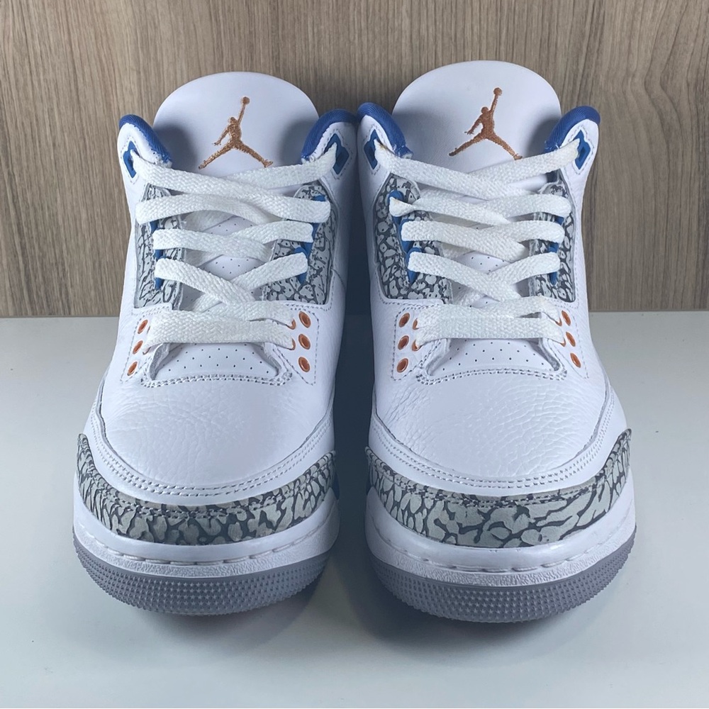 Nike Air Jordan 3 Retro Washington Wizards DM0967-148 GS Size 7Y Wmns Size 8.5 - Picture 2 of 11